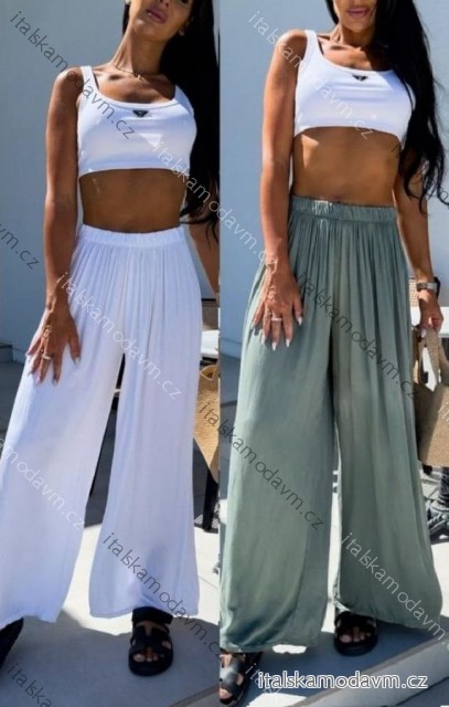 Nohavice dlhé oversize dámske (S/M/L ONE SIZE) TALIANSKA MÓDA IMWHP25402