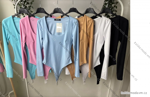 Body dlhý rukáv dámske (S/M/L ONE SIZE) TALIANSKA MÓDA IMPLP2355350060
