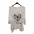 Tunika oversize 3/4 dlhý rukáv dámska (S/M/L ONE SIZE) TALIANSKA MÓDA IMPLI252333