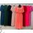 Šaty letné šifónové krátky rukáv dámske (S/M/L ONE SIZE) TALIANSKA MÓDA IM425214
