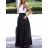Sukně maxi elegantní dámská (XS/S/M ONE SIZE) ITALSKÁ MÓDA IMD25089