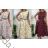 Šaty letní květinové s páskem bez rukávu dámské (XS/S/M ONE SIZE) ITALSKÁ MÓDA IMD25092