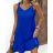 Šaty krátké letní mušelínové na ramínka dámské MAYA (S/M/L ONE SIZE) ITALSKÁ MÓDA IMD25098
