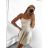 Šaty elegantní společenské na ramínka dámské Lolita (XS/S ONE SIZE) ITALSKá MóDA IM322461/DUR XS/S fialová