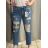Rifle jeans dlouhé dámské mom (34-42) TP JEANS  TPJ257358/DUR 38 modrá