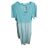 Šaty letní krátký rukáv dámské (S/M/L ONE SIZE) ITALSKÁ MÓDA IMSM25013