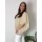Halenka tunika krátký rukáv dámská nadrozměr (2XL/3XL) ITALSKÁ MÓDA IMD23343