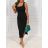 Šaty elegantní na ramínka dámské (XS/S/M ONE SIZE) ITALSKÁ MÓDA IMWH25703