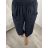 Nohavice letné dlhé oversize dámske ELENA (S/M/L ONE SIZE) TALIANSKA MÓDA IMD24130/DUR vínová S/M/L