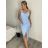 Šaty elegantní společenské dlouhé na ramínka dámské (XS/S/M/L ONE SIZE) ITALSKÁ MÓDA IM322130/DR S/M Červené