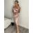 Šaty spoločenské dlhé elegantné na ramienka satén dámske (S/M ONE SIZE) TALIANSKA MÓDA IMPSH236357A/DUR S/M kráľovská modrá