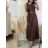 Šaty dlhé elegantné bez rukávov dámske (S/M/L ONE SIZE) TALIANSKA MÓDA IMWAD25747