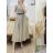 Šaty dlhé elegantné bez rukávov dámske (S/M/L ONE SIZE) TALIANSKA MÓDA IMWAD25747