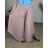 Kalhoty letní háremky dlouhé dámské (S/M/L ONE SIZE) ITALSKÁ MÓDA IMD24199/DUR azurová S/M