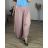 Kalhoty letní háremky dlouhé dámské (S/M/L ONE SIZE) ITALSKÁ MÓDA IMD24199/DUR azurová S/M