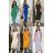 Šaty elegantný letný krátky rukáv dámske (XS/S/M ONE SIZE) TALIANSKA MÓDA IMM25M27807