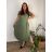 Šaty oversize letný krátky rukáv dámske nadrozmer MODENA (52/54/56 ONE SIZE) TALIANSKA MÓDA IM425173