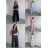 Nohavice dlhé letné dámske (S/M/L ONE SIZE) TALIANSKA MÓDA IMM25M41475