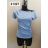 Tričko riadok krátky rukáv dámske (XS/S/M ONE SIZE) TALIANSKA MÓDA IMM25M21327