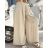 Nohavice dlhé letné s opaskom dámske (S/M/L ONE SIZE) TALIANSKA MÓDA IMM25M12297