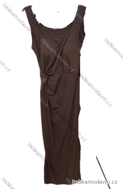 Šaty letné na ramienka dámske (XS/S/M ONE SIZE) TALIANSKA MÓDA IMM25M10765