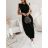 Šaty dlhé letné elegantné bez rukávov dámske (XS/S/M ONE SIZE) TALIANSKA MÓDA IMM25M29655