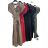 Šaty dlouhé krátký rukáv dámské (S/M/L ONE SIZE) ITALSKÁ MÓDA IMM25M12316