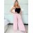 Nohavice elegantné s opaskom dámske (S/M/L ONE SIZE) TALIANSKA MÓDA IMD25006