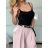 Nohavice elegantné s opaskom dámske (S/M/L ONE SIZE) TALIANSKA MÓDA IMD25006