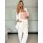 Sako dlhý rukáv dámske (S/M ONE SIZE) TALIANSKA MÓDA IMPVN2522493/DU -   růžová světlá -   S / M