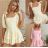 Šaty krátke letné na ramienka dámske (XS/S/M ONE SIZE) TALIANSKA MÓDA IMM25M40981