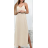 Šaty dlhé letné na ramienka dámske (S/M/L ONE SIZE) TALIANSKA MÓDA IMPLI256418