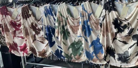 Blúzka 3/4 dlhý rukáv dámska (S/M/L ONE SIZE) TALIANSKA MÓDA IMM25M4290A