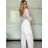 Nohavice dlhé letné dámske LUCE (S/M/L ONE SIZE) TALIANSKA MÓDA IM725106