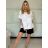 Košeľa klasik 3/4 dlhý rukáv dámska DAISY (S/M/L ONE SIZE) TALIANSKA MÓDA IM325017/DUR