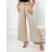 Nohavice letné dlhé voľné s opaskom dámske (S/M/L ONE SIZE) TALIANSKA MÓDA IMPLI256388