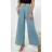 Nohavice letné dlhé voľné s opaskom dámske (S/M/L ONE SIZE) TALIANSKA MÓDA IMPLI256388