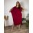 Šaty oversize letný krátky rukáv dámske nadrozmer MODENA (52/54/56 ONE SIZE) TALIANSKA MÓDA IM425173
