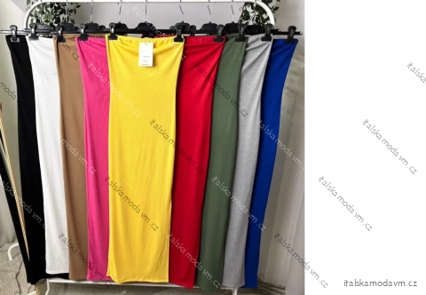 Šaty dlhé carmen cez prsia letné dámske (S/M/L ONE SIZE) TALIANSKA MÓDA IMPLP2573009055
