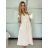 Šaty dlhé letné krátky rukáv dámske (S/M/L ONE SIZE) TALIANSKA MÓDA IM425140/DU -   tmavo tyrkysová
 -   S/M/L