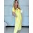 Šaty dlhé letné krátky rukáv dámske (S/M/L ONE SIZE) TALIANSKA MÓDA IM425140/DU -   tmavo tyrkysová
 -   S/M/L