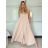 Overal dlouhý elegantní letní bez rukávu dámský VANESA (S/M/L ONE SIZE) ITALSKÁ MÓDA IMWAD25555/DU -   Černá -   S/M/L