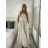 Šaty dlouhé volnočasové letní krátký rukáv dámské CARLA (S/M/L ONE SIZE) ITALSKÁ MÓDA IMSM25191/DR -   čierna -   S/M/L