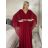 Šaty dlouhé společenské elegantní krátký rukáv dámské (S/M/L ONE SIZE) ITALSKÁ MÓDA IMPSH2550410