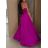 Šaty dlhé letné elegantné na ramienka dámske (XS/S/M ONE SIZE) TALIANSKA MÓDA IMWCP259452