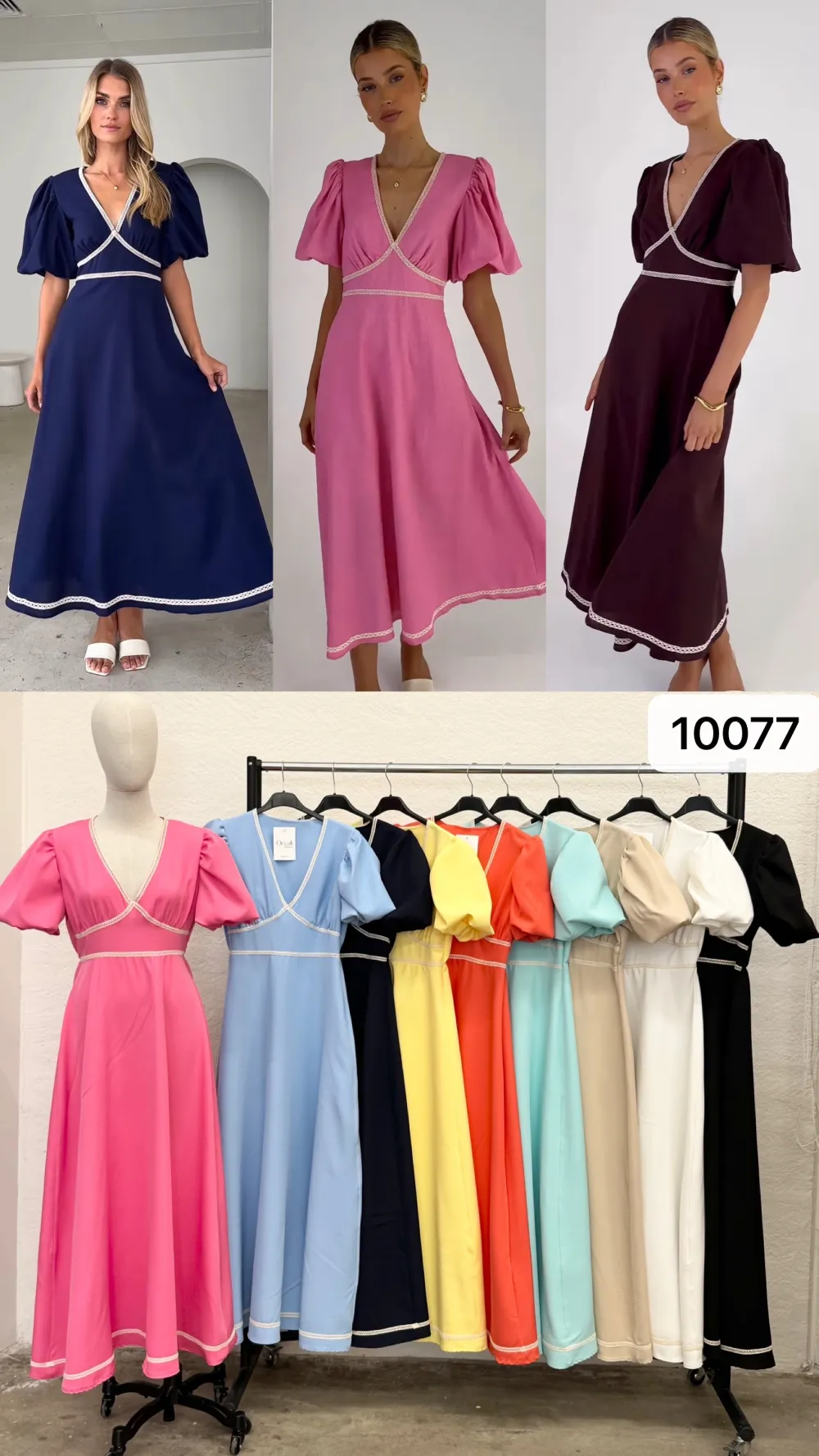 Šaty volnočasové letní krátký rukáv dámské (S/M/L ONE SIZE) ITALSKÁ MÓDA IMPOC2510077