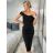 Šaty dlouhé elegantní carmen dámské (S/M ONE SIZE) ITALSKÁ MÓDA IMM24M0150