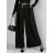Kalhoty elegantní s páskem dámské ISABELA (S/M/L ONE SIZE) ITALSKÁ MÓDA IMD25006/DU -   růžová -   S/M/L