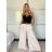 Nohavice elegantné s opaskom dámske (S/M/L ONE SIZE) TALIANSKA MóDA IMSM25DEVONE