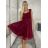 Šaty krátke spoločenské trblietavé na ramienka dámske (S/M ONE SIZE) TALIANSKA MÓDA IMPSH24C681 čierna S/M/L